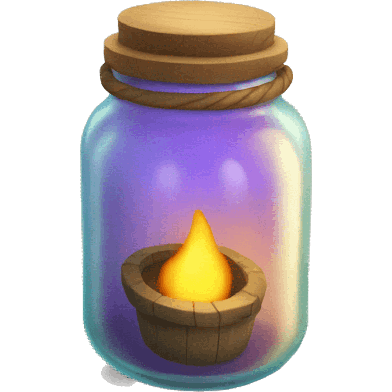 Spell jar emoji