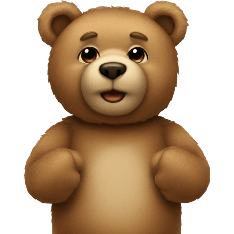 Teddy bear emoji