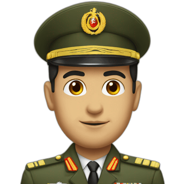 elsisi-with-big-round-head-military-suit emoji