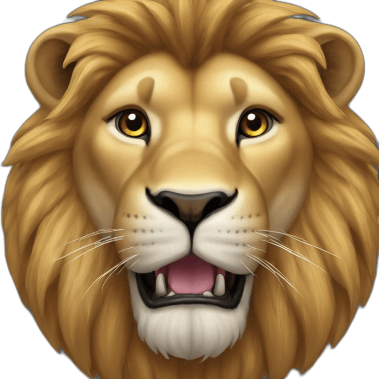 Lion sur coala emoji