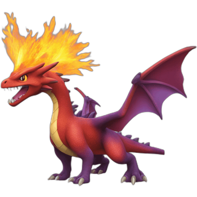 Dracaufeu de Pokémon emoji