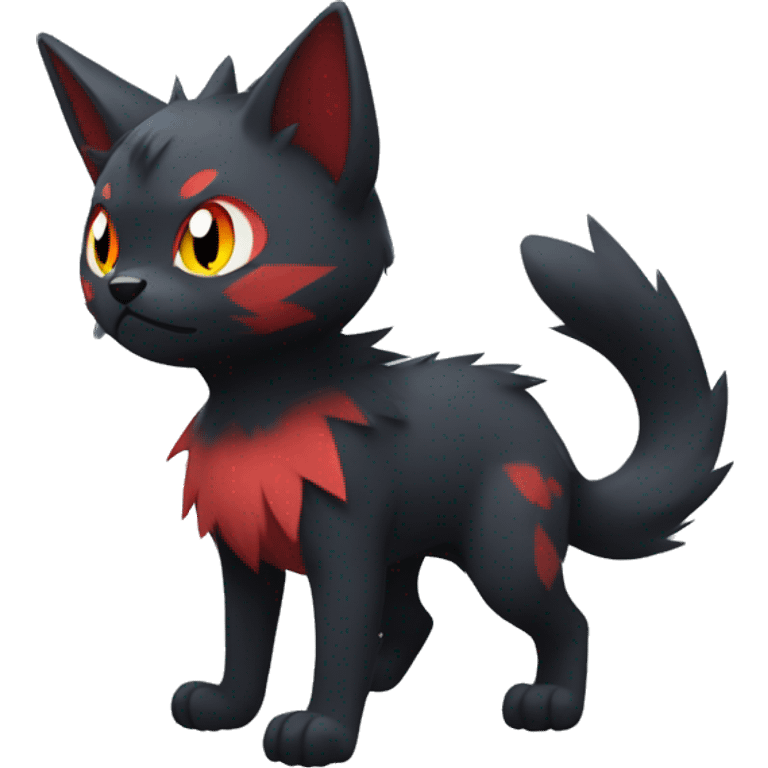 Litten-Zorua full body emoji