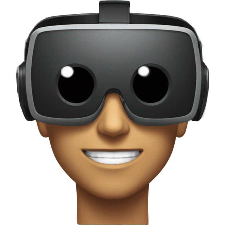 VR gaming emoji