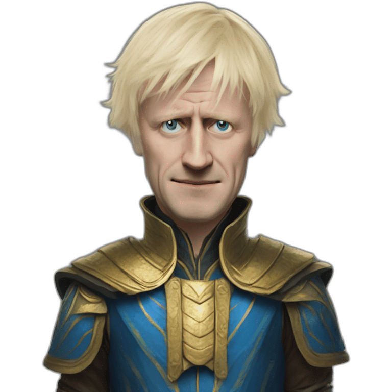 Boris Johnson worship vivec emoji