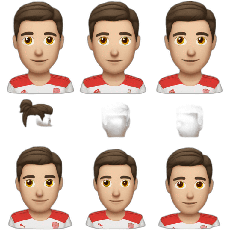 Lewandoski dors emoji