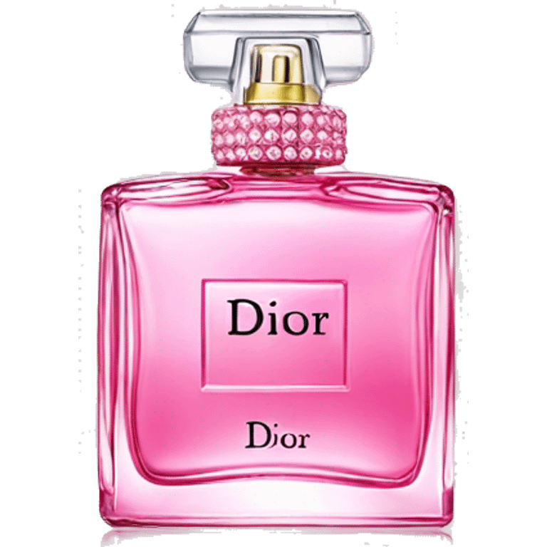 pink dior perfume  emoji