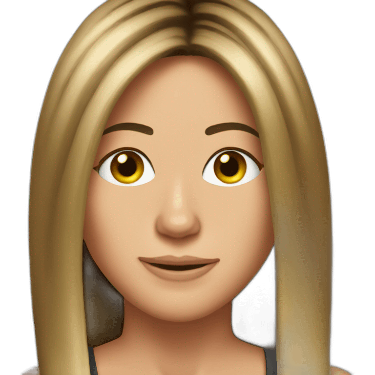 Jennifer Aniston emoji