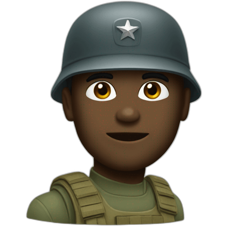 Universal soldier emoji