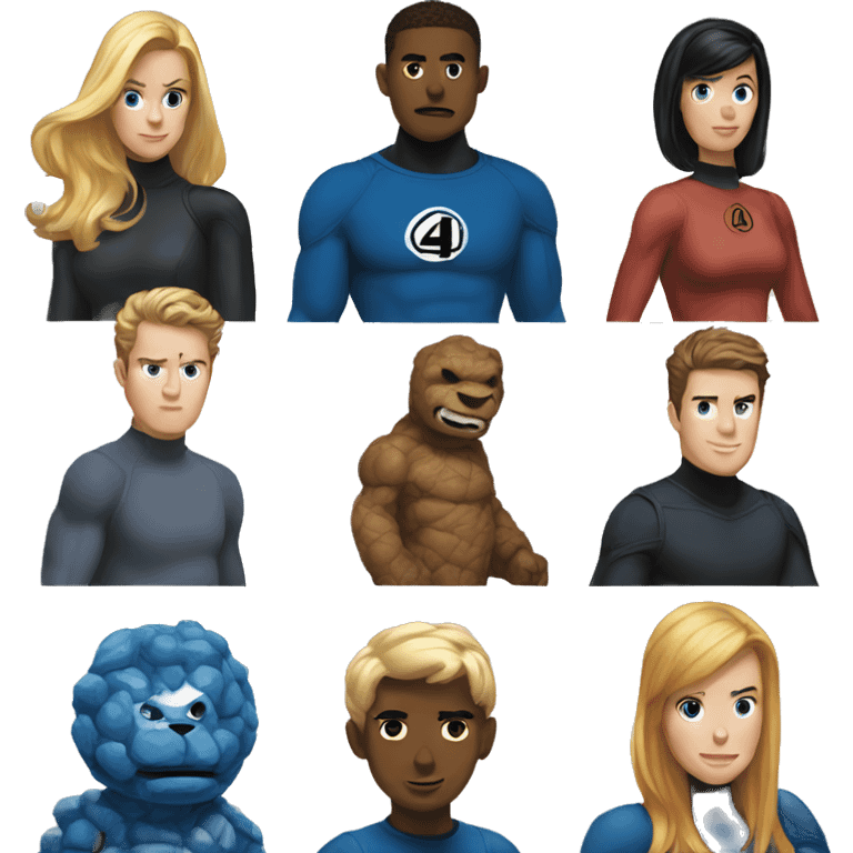 The Fantastic Four  emoji