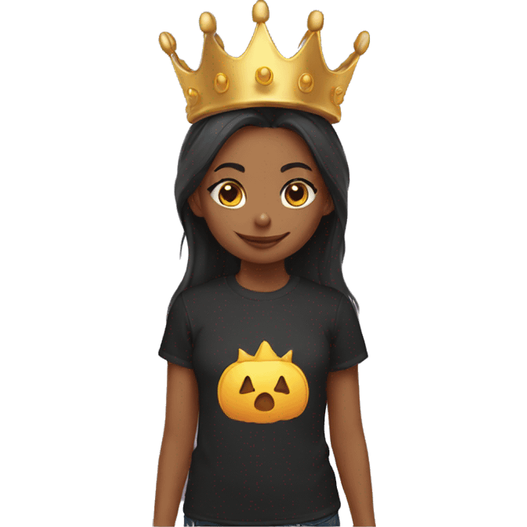 Crown Witch tshirt emoji