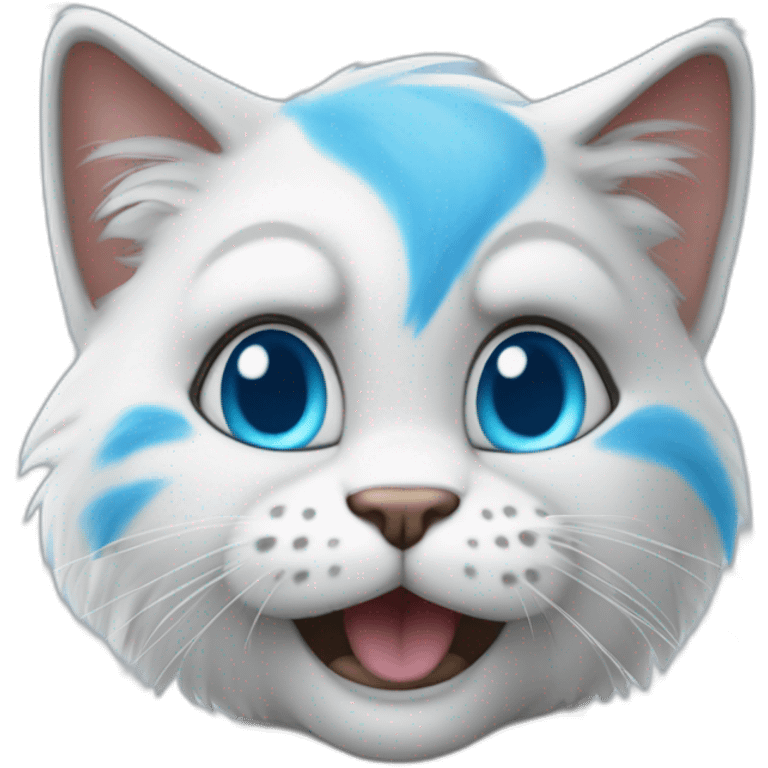 smurf cat schtroumpf emoji