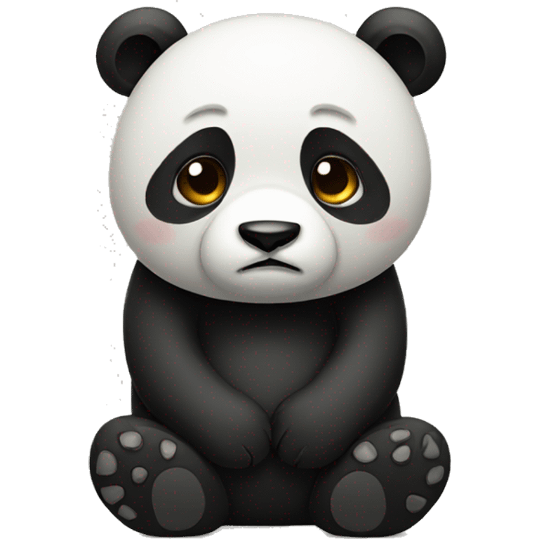 sad panda emoji