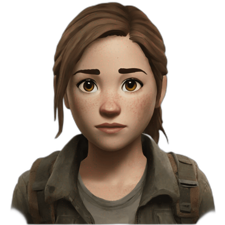 Ellie Williams the last of us part 2 emoji