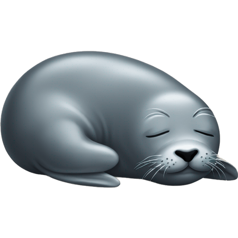 Seal is sleeping emoji