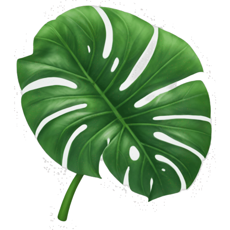 monstera leaf emoji