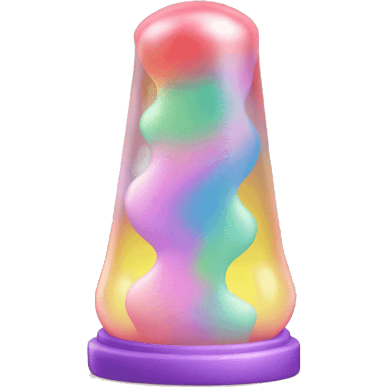 Pastel lava lamp  emoji