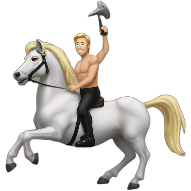 Alex jones centaur emoji