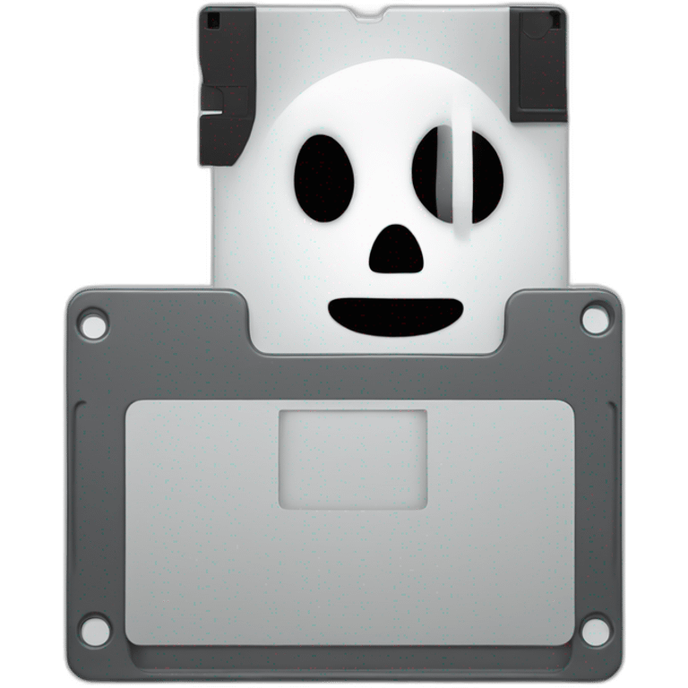 Floppy Disk ghost emoji