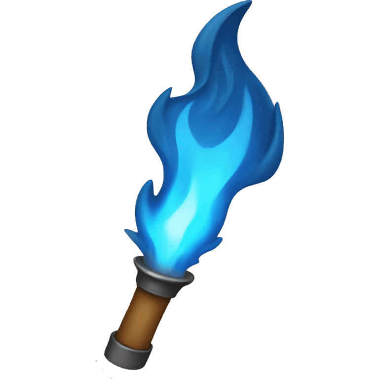 Bluefire torch emoji