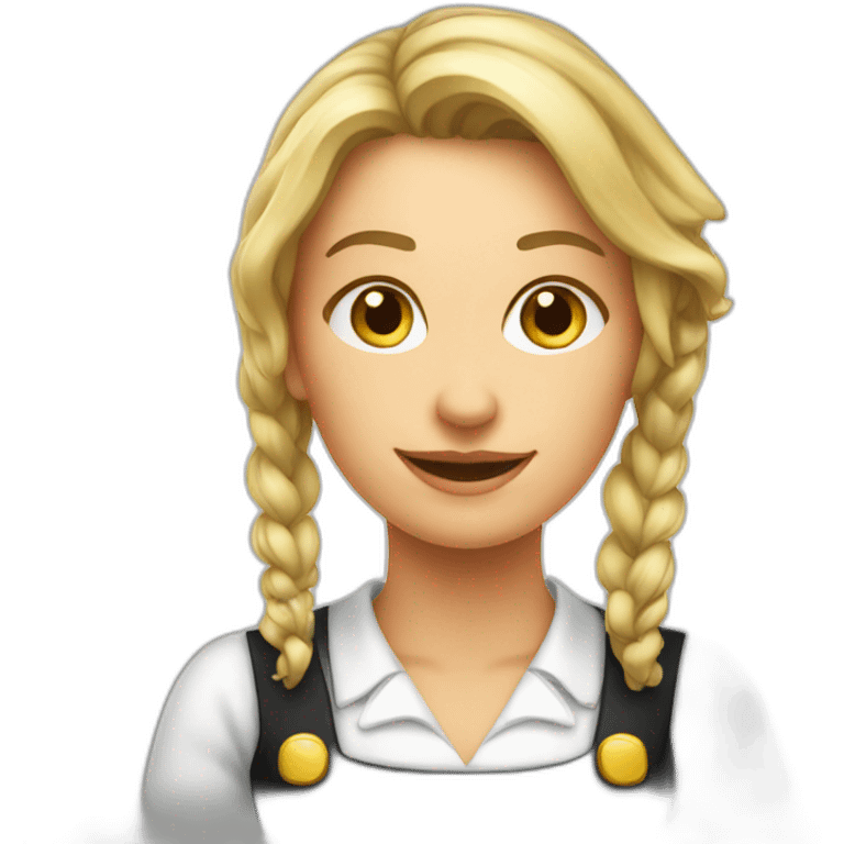 swedish barmaid well emoji