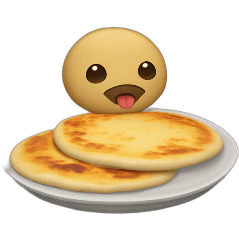 rata con pupusas emoji