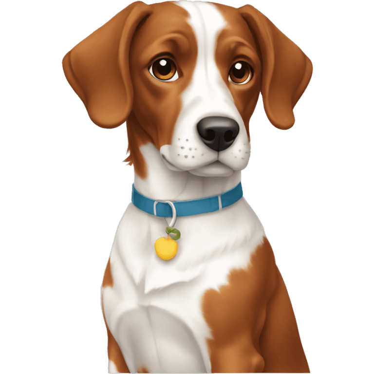 Brittany Dog Breed Full Body emoji