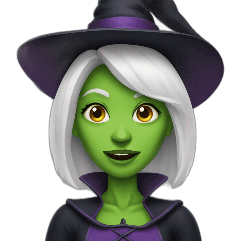 Wicked witch emoji