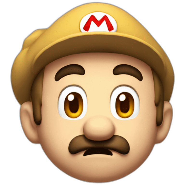 Mario Crying  emoji