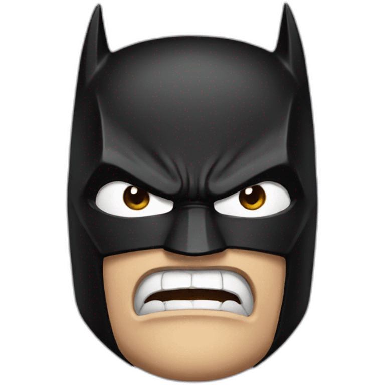 Angry Batman emoji