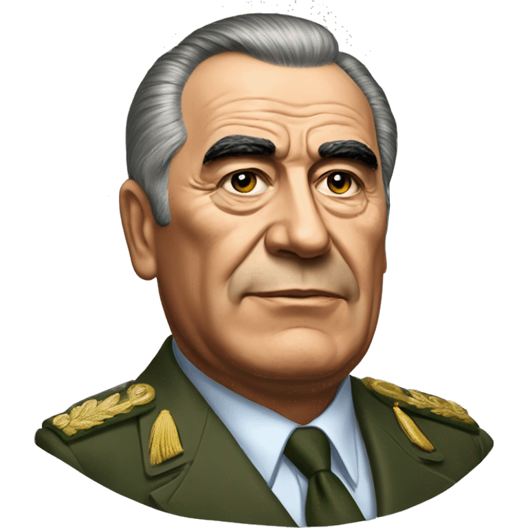 Brezhnev realistic emoji