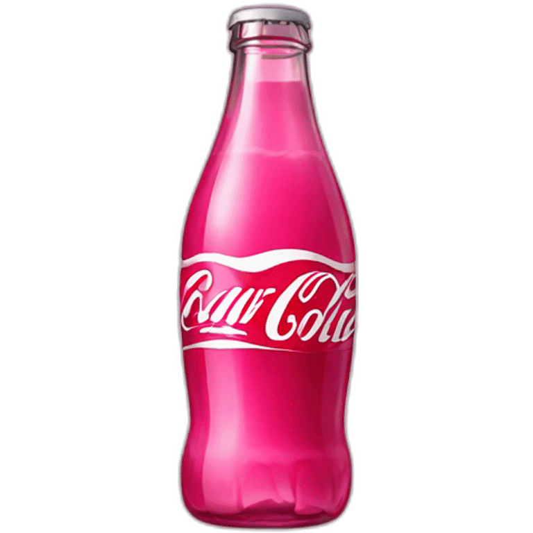 pink coke bottle emoji