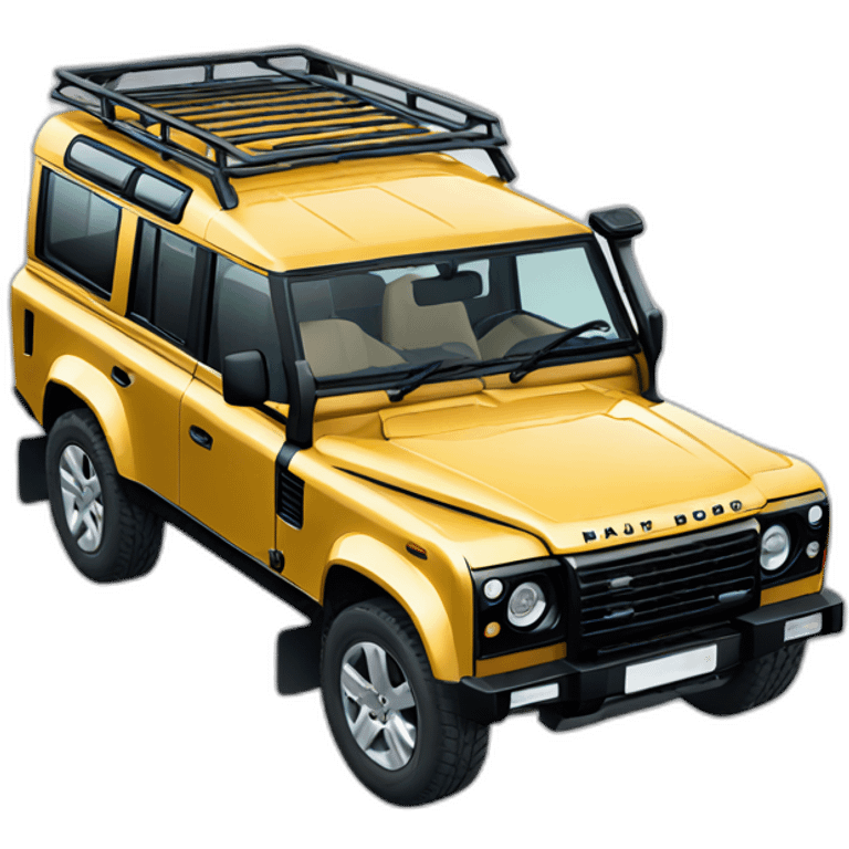 Range rover defender emoji