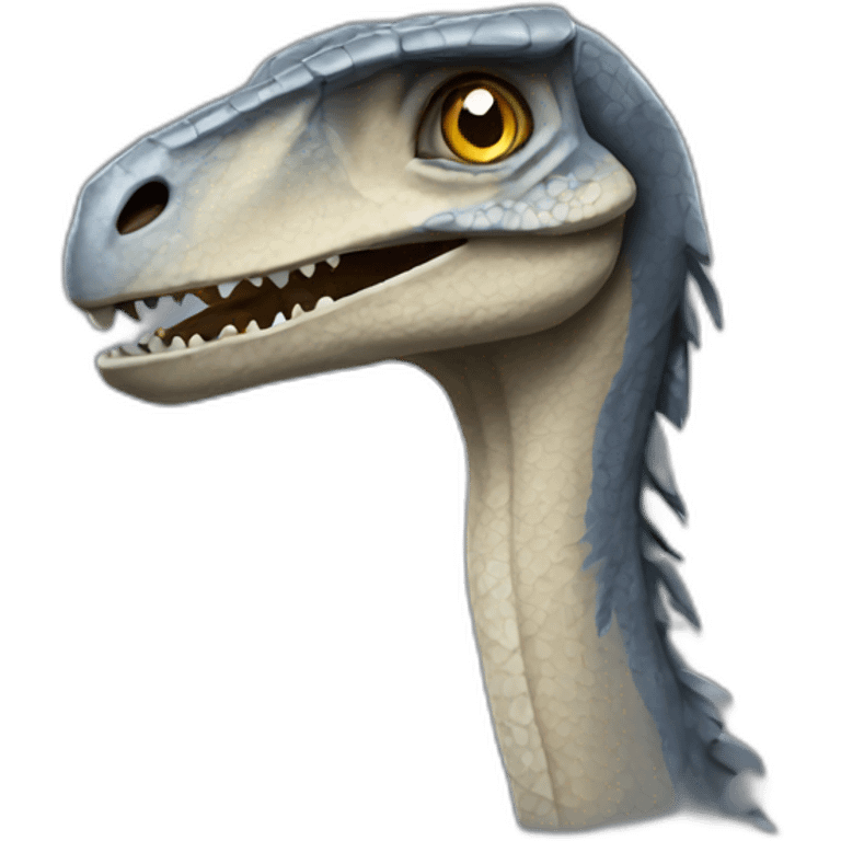 thinking velociraptor emoji