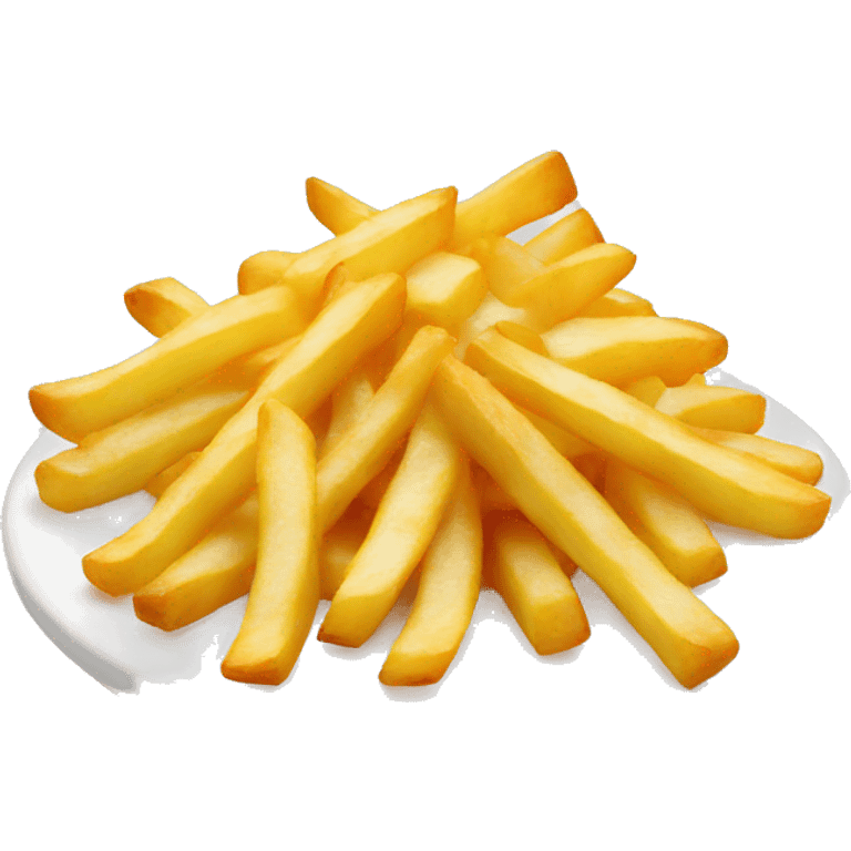 Frites avec sauce au fromage emoji