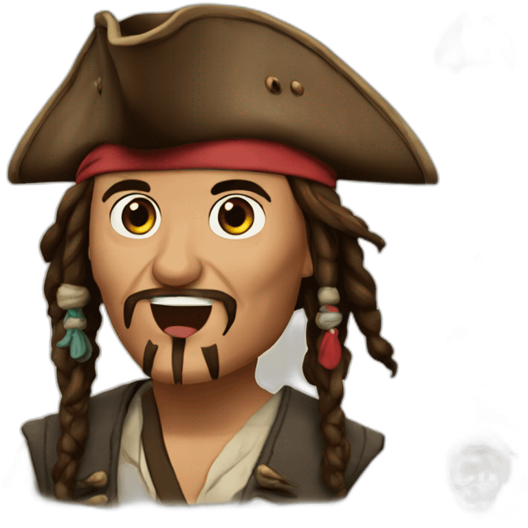 Jack Sparrow speak french emoji