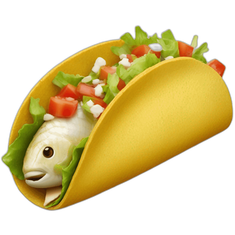 fish taco emoji