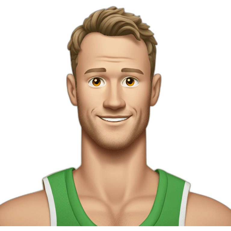 Jonathan Toews as a beach bum emoji