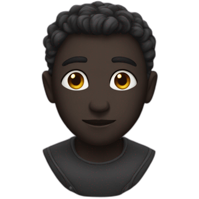 lune noire emoji