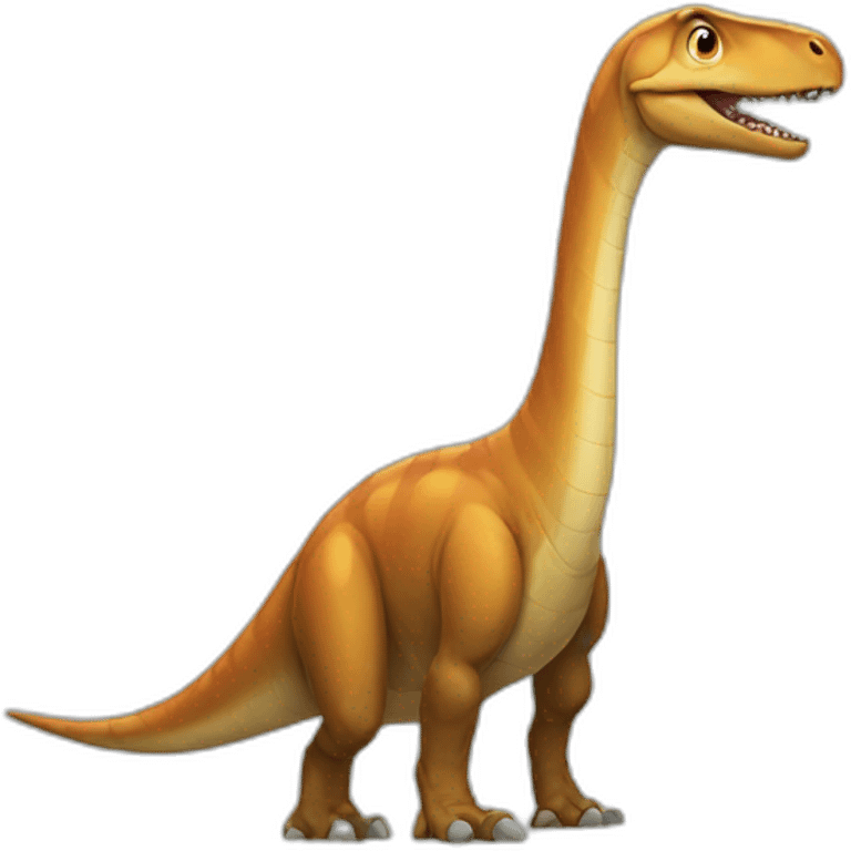 long neck dino emoji