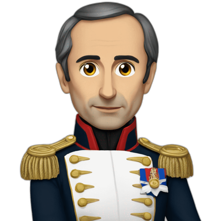 ÉRIC ZEMMOUR Napoleon emoji