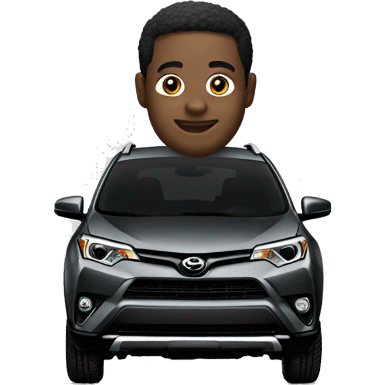 Dark grey rav4 emoji