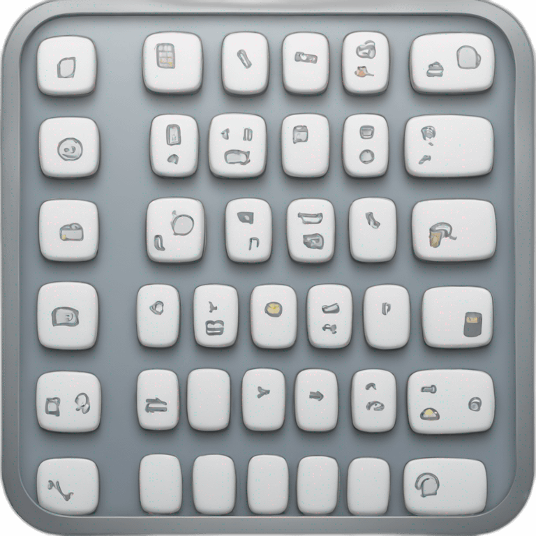 SMARTPHONE KEYBOARD emoji