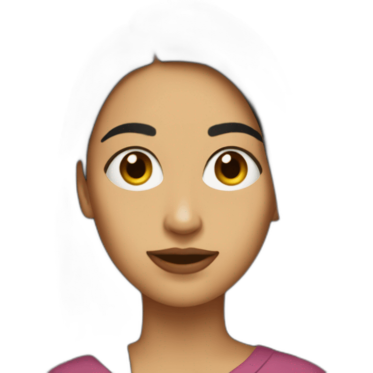 mona jimenez face emoji