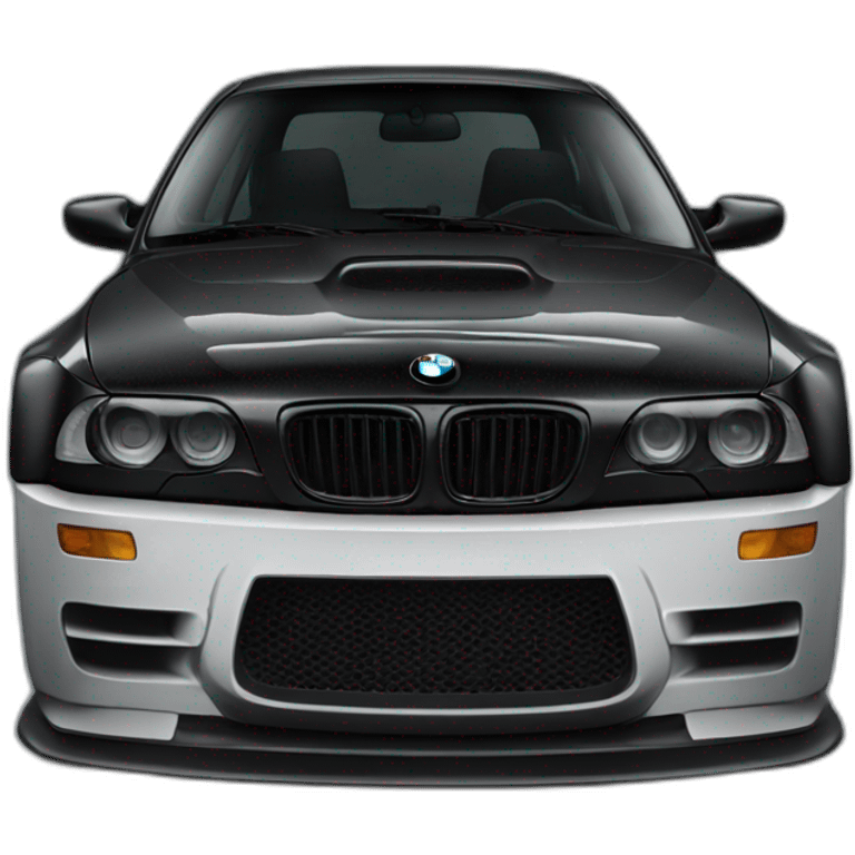 Bmw M3 black emoji