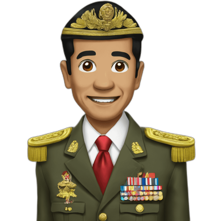 Jokowi indonesian president emoji