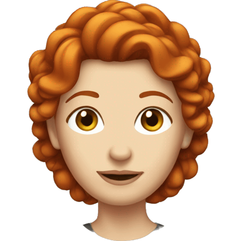 redhead queen emoji