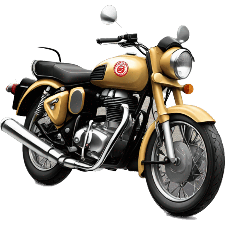 Royal enfield bullet logo emoji