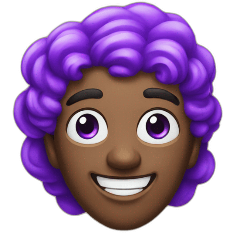 Purple BlackBerry whit Magic emoji