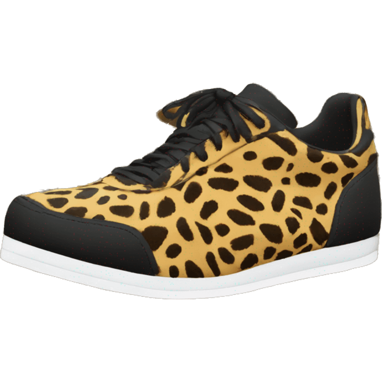 Cheetah print sambas emoji