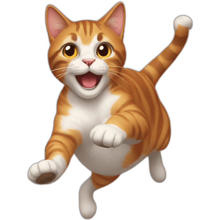 jumping cat emoji